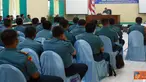 Citizen6, Surabaya:  Asops Kasal Laksamana Muda TNI Hari Bowo, dalam amanatnya yang dibacakan Kasarmatim Laksamana Pertama TNI Joko Teguh Wahojo selaku Irup menyampaikan bahwa dengan semangat dan dedikasi yang tinggi. (Pengirim: Marinir)