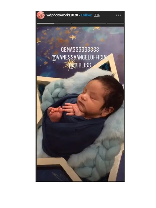 7 Gaya Pemotretan Baby Born Gala Sky, Anak Vanessa Angel Ini Curi Perhatian