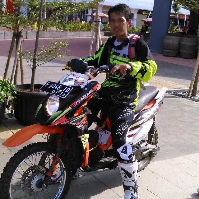 Dimodifikasi Begini Skutik Tak Kalah Bandel Dengan Motor Trail Otomotif Liputan6 Com