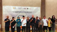 Puncak peringatan Pekan Kesadaran Antimikroba Sedunia atau World Antimicrobial Awareness Week (WAAW) yang dilaksanakan di Kota Metro, Lampung, Kamis (24/11/2022). (Foto: Istimewa)