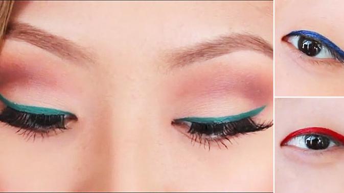 Cara Membuat Eyeliner Warna  Cair Dari Eyeshadow  Beauty 