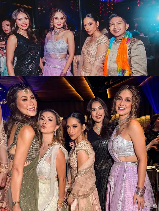 "WOW mirip Kareena Kapoor Khan sis," tulis ninetyonesister. "Kareena kapoor.a Indonesia," tulis aini_azzauri06. "Kirain artis India," tulis santi_3056. "Ala india gitu jadi mirip aktris bollywood Sushmita Sen," tulis whitecarnation13. [Instagram/lunamaya]