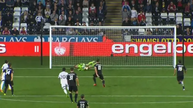 Swansea City vs Saint-Gall 1-0