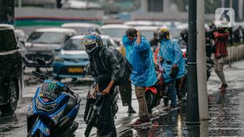 Cuaca Hari Ini Senin 3 Oktober 2022: Hujan Guyur Jakarta Seharian