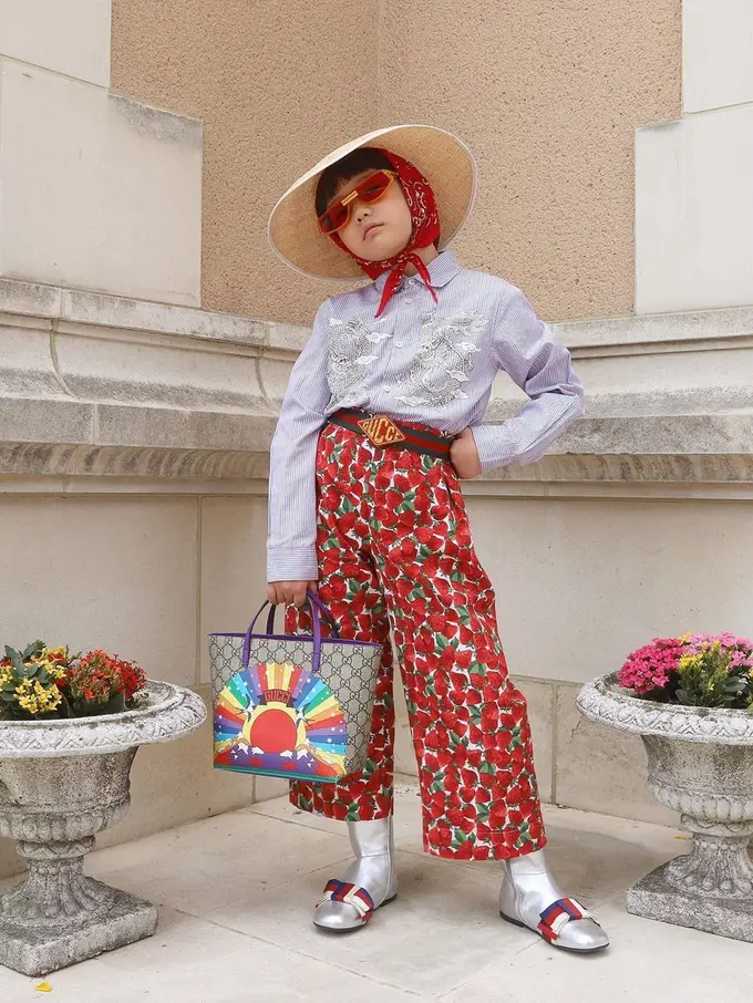 Coco_Pinkprincess selebgram cilik asal Tokyo yang fashionable