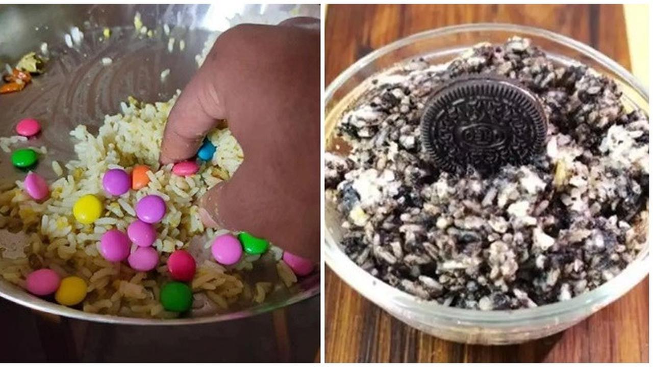 6 Potret Nasi dengan Lauk Camilan Ini Nyeleneh, Rasanya Bikin Penasaran