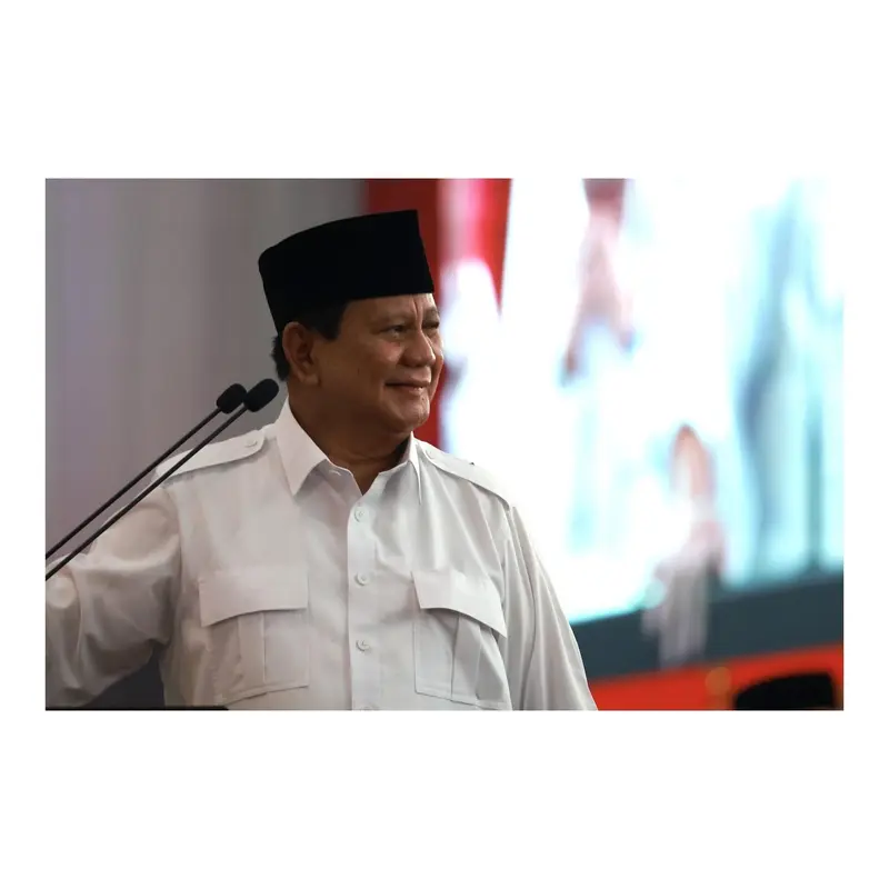 Prabowo. (Foto: Dok. Instagram @prabowo)