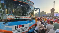 Jelang tahun politik di 2024, Komisi Pemberatasan Korupsi (KPK) lakukan Roadshow Bus KPK untuk menghindari ‘serangan fajar’ sebelum pencoblosan dimulai.