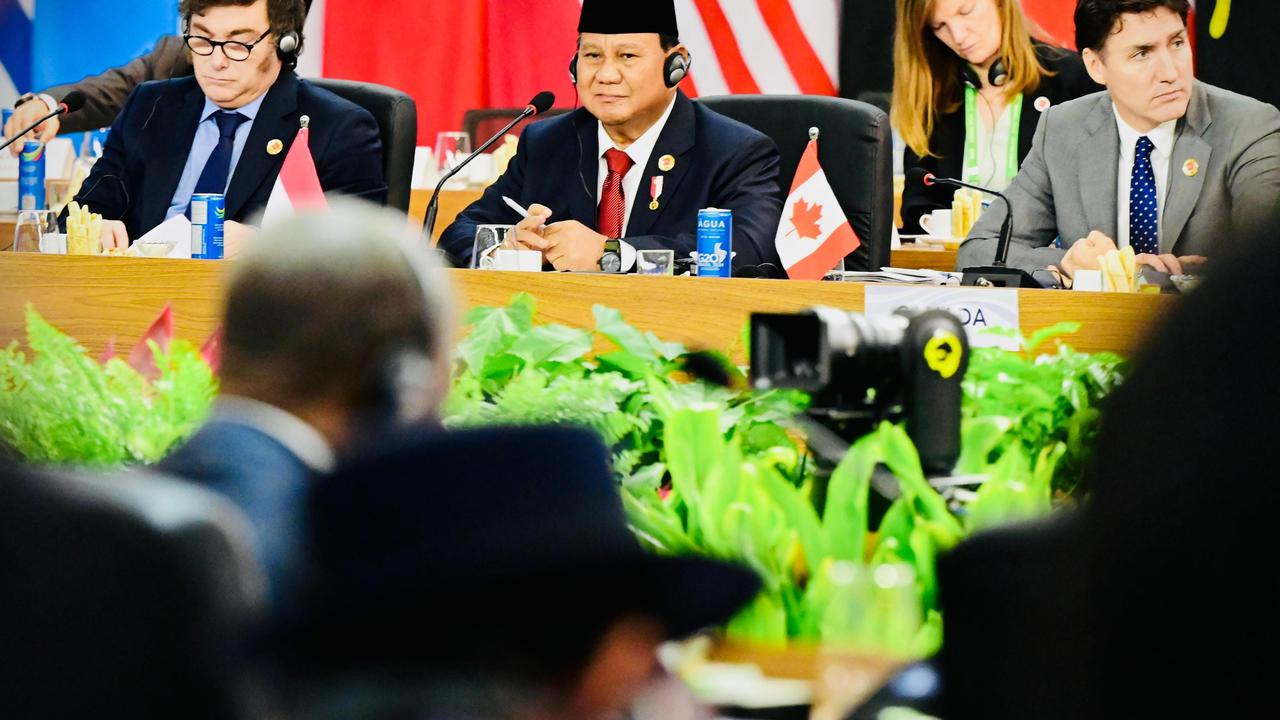 Presiden RI, Prabowo Subianto saat menghadiri forum Konferensi Tingkat Tinggi (KTT) G20 di Rio de Janeiro, Brasil, Senin, 18 November 2024.