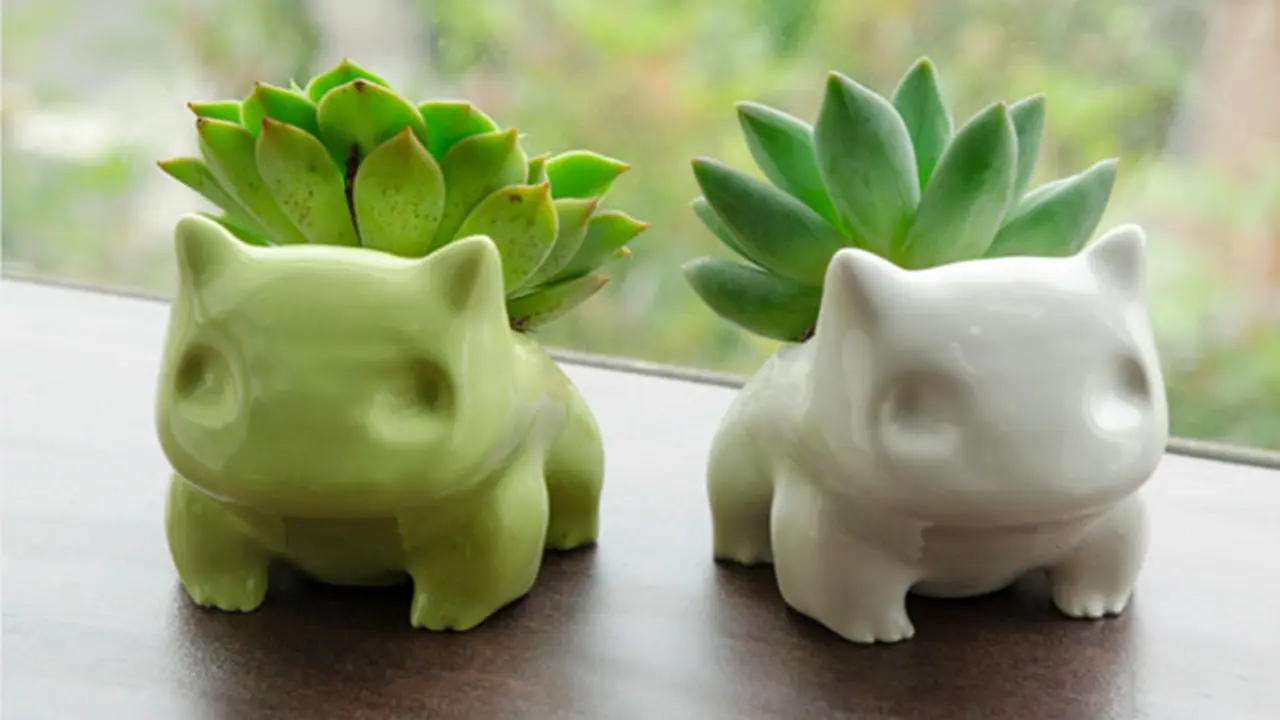 Pelihara Bulbasaur Sendiri dengan Pot Keramik