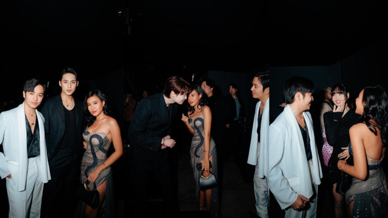 Potret Keakraban Angga Yunanda dan Shenina bareng Mingyu Seventeen, Lisa BLACKPINK, dan bintang-bintang pop Korea Lainnya di Bulgari Studio (Photos by Bulgari & Imanuel Abraham @snap.nuel)