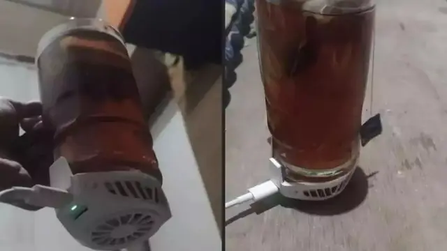 10 Potret Kocak Orang Minum Es Teh di Cuaca yang Panas Ini Bikin Tepuk Jidat