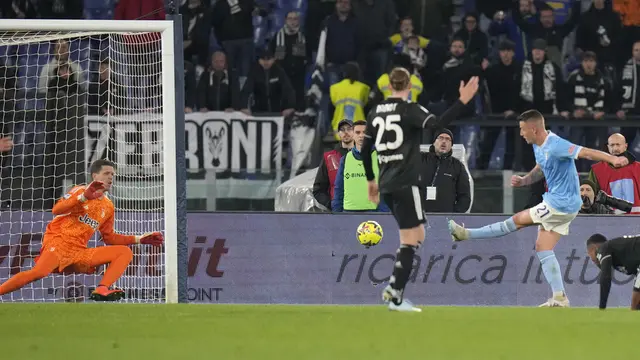 Juventus Takluk dari Lazio di Liga Italia