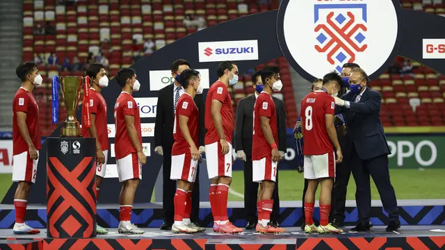 Foto: Meski Puasa Gelar Berlanjut, Timnas Indonesia Tampil Membanggakan usai Imbangi Thailand 2-2 di Leg Kedua Final Piala AFF 2020