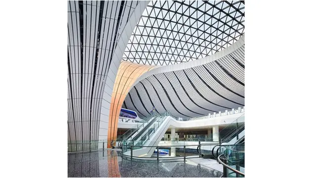 Daxing International Airport (sumber: Hufton + Crow)