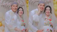 Via Vallen Tasyakuran 4 Bulan Kehamilan. [@viavallen]