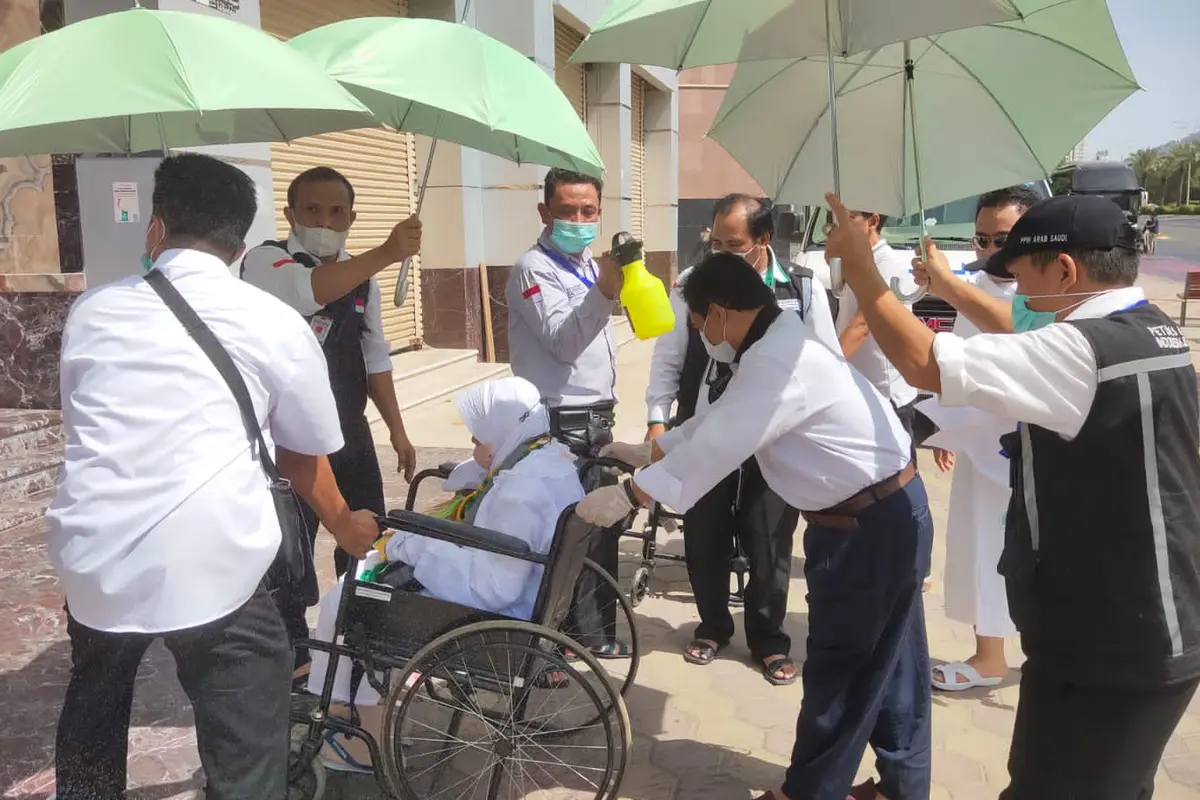 Ciptakan Haji Ramah Disabilitas dan Lansia, PPIH Fasilitasi 240 Jemaah untuk Safari Wukuf