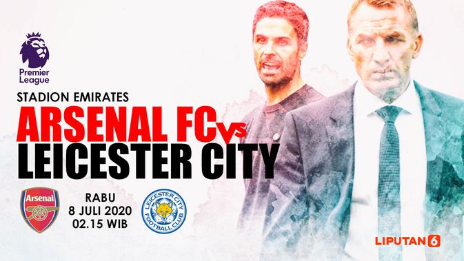 Link Live Streaming Liga Inggris Arsenal Vs Leicester City Malam Ini Bola Liputan6 Com