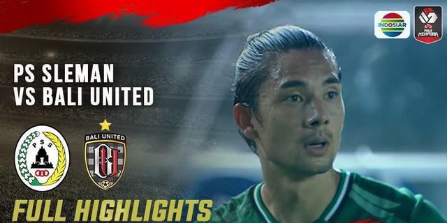 VIDEO: Highlights Perempat Final Piala Menpora 2021, PSS Menang Adu Penalti Kontra Bali United