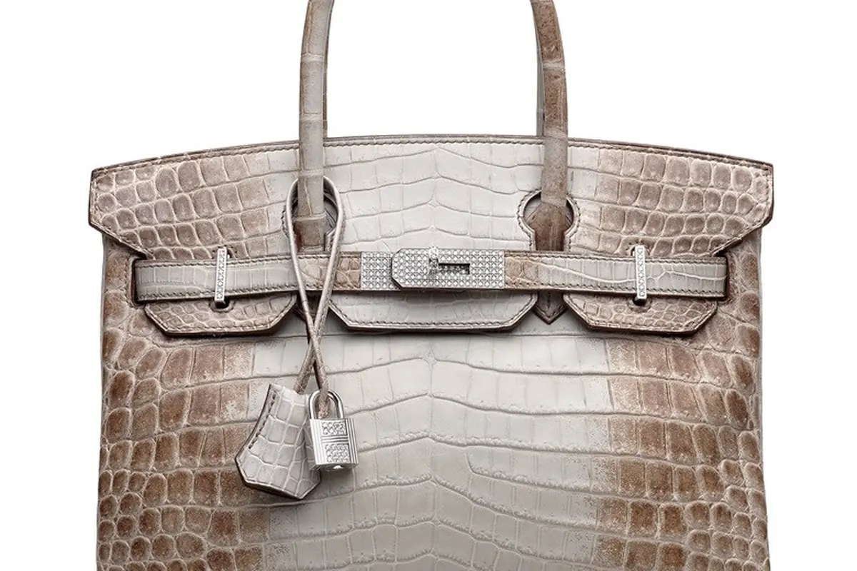 Hermes Diamond Himalayan Birkin