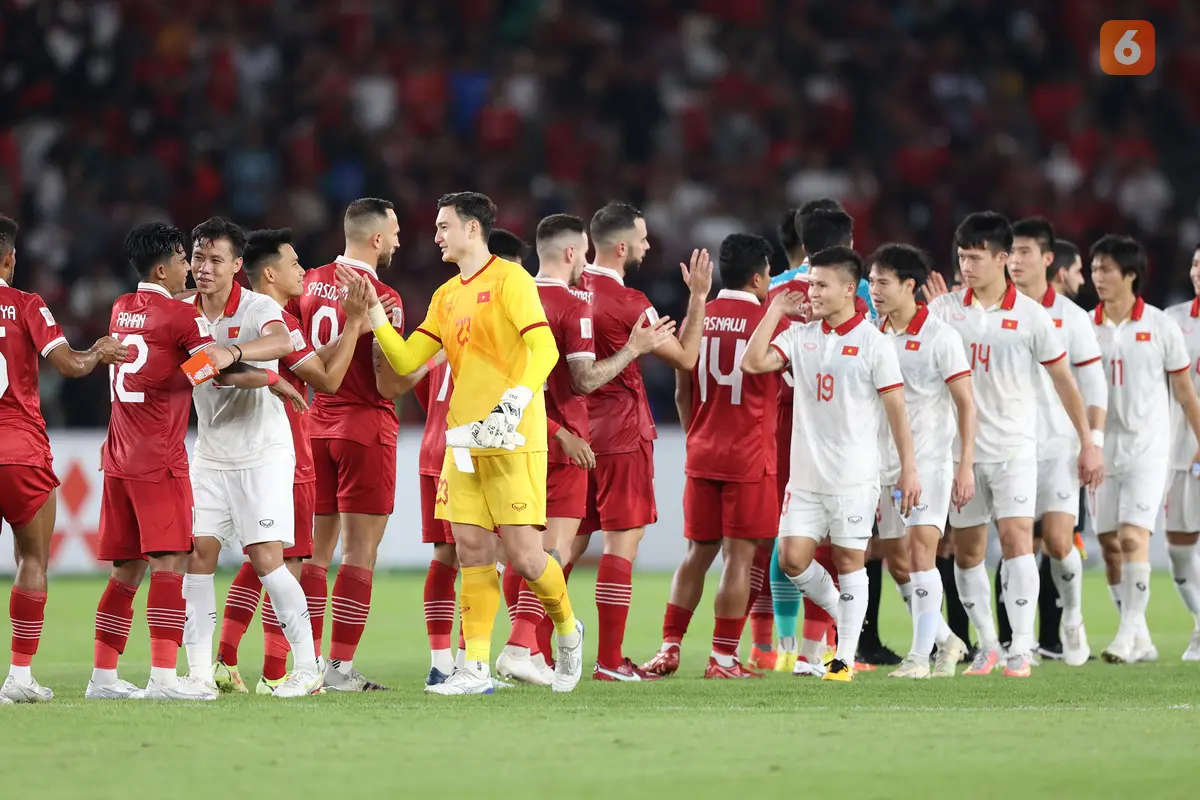 Foto: Lewat Laga Sengit, Timnas Indonesia Harus Puas Ditahan Imbang Vietnam dalam Laga Leg Pertama Semifinal Piala AFF 2022