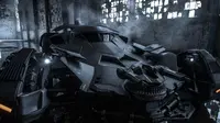 Video ini memperlihatkan "tampang" Batmobile yang akan beraksi di film Batman v Superman: Dawn of Justice secara penuh (Foto: Motorauthority)