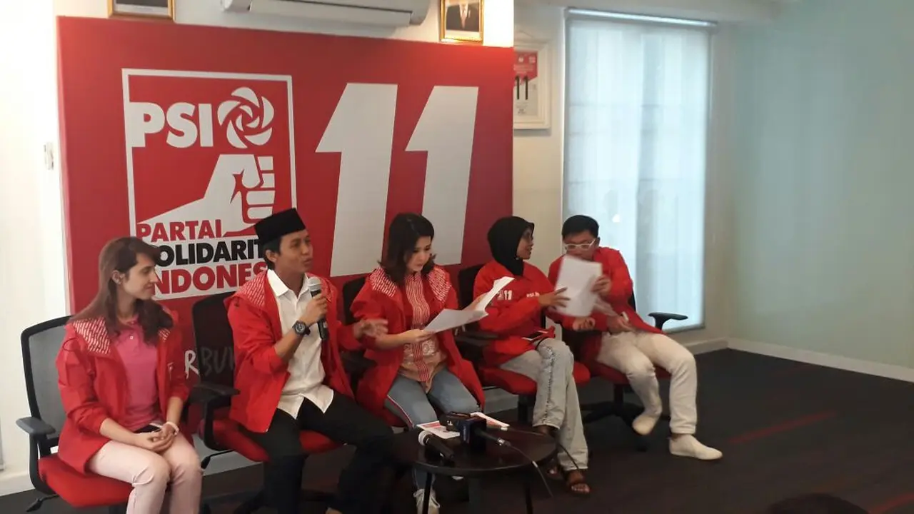 PSI merilis hasil polling online terkait alternatif calon wakil presiden Jokowi.