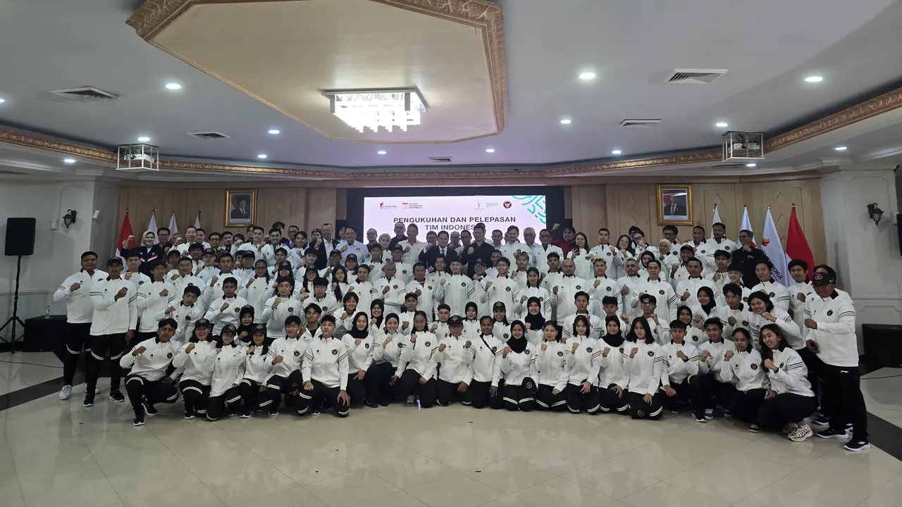 Pelepasan Tim Indonesia untuk Asian Youth Games dan Islamic Solidarity Games 2025
