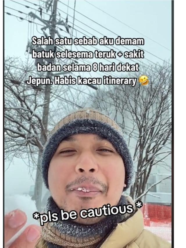 Pria Ini Demam Parah 8 Hari Usai Makan Salju di Jepang, Ini Penyebabnya