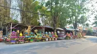 Penjualan Panjang Mulud Di Kota Serang Meningkat pada Tahun Ini (Putri Anastasia Bangalino Suryana/Liputan6.com)