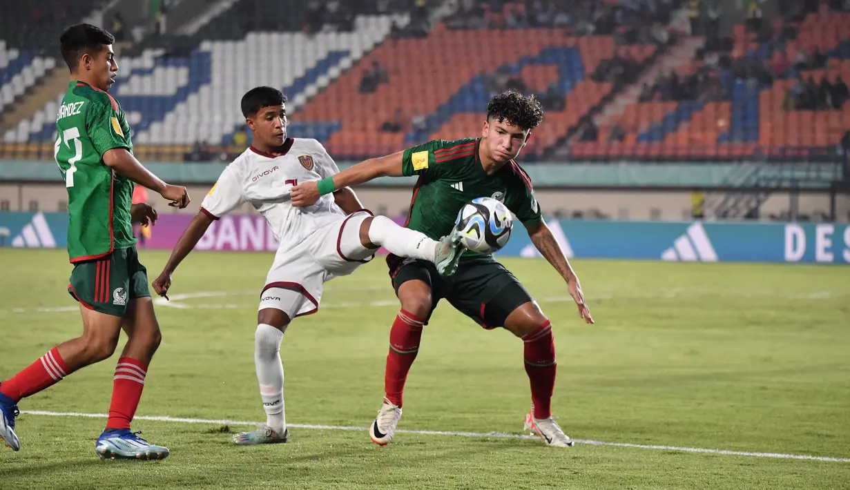 Meksiko U-17 sempat unggul lebih dahulu lewat stephano Carillo dan Arturo Ortiz. (Doc. LOC WCU17/SBN)