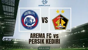 Link Live Streaming BRI Super League: Arema FC Vs Persik Kediri