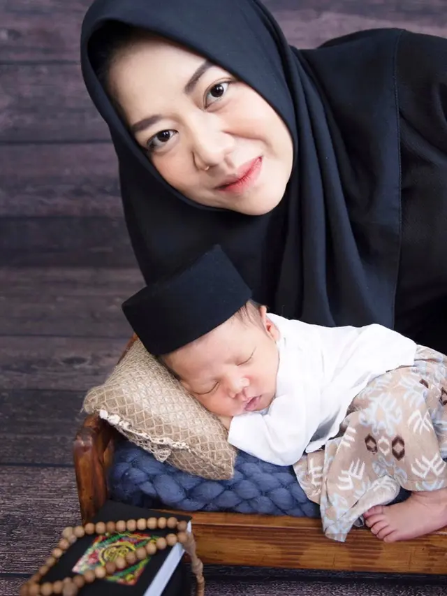 6 Potret Wajah Anaking Raga Janari, Anak Risa Saraswati yang Menggemaskan