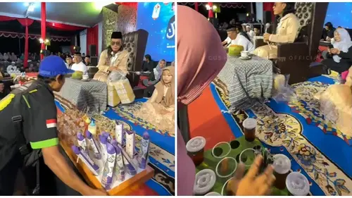Potret Gus Miftah Beli Jajanan Kaki Lima. (Sumber: Instagram/gusmiftah)