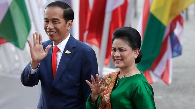 Iriana Jokowi curi perhatian di KTT G20