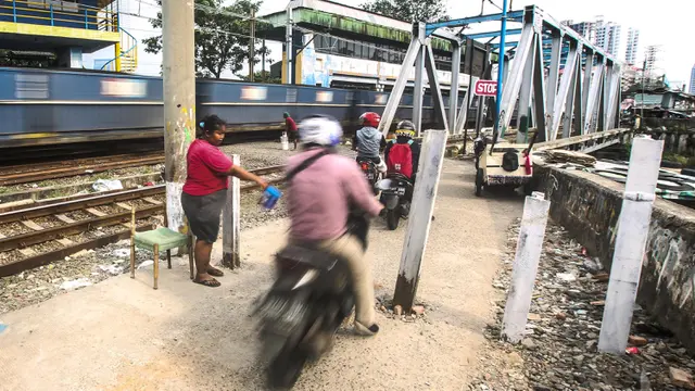 KAI Tutup 6 Perlintasan Rawan Kecelakaan