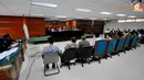 Sidang kali ini menghadirkan 11 saksi-saksi di antaranya istri Ahmad Fathanah, Sefti Sanustika dan Bendahara Umum Partai Keadilan Sejahtera, Mahfudz Abdurrahman. (Liputan6.com/Abdul Aziz Prastowo)