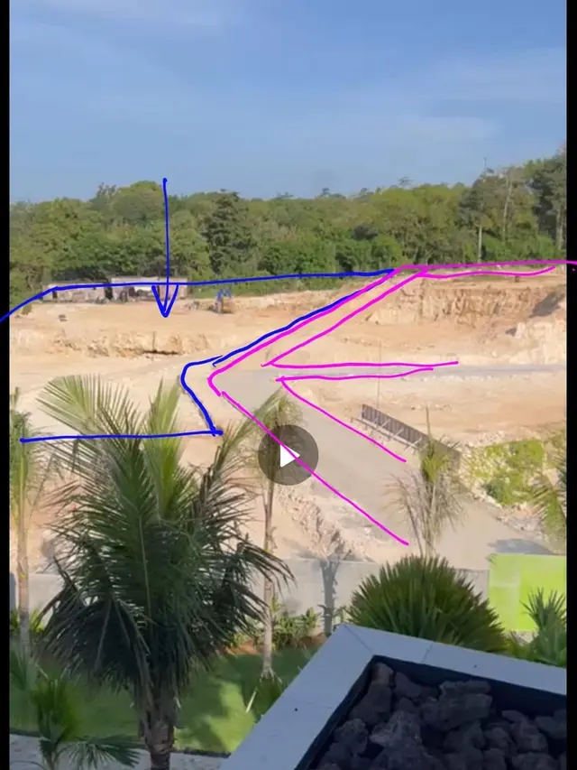 Raffi Ahmad dan Nagita Slavina bangun vila (Instagram/raffinagita1717)