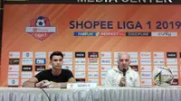 Pelatih Borneo FC Mario Gomez senang timnya mencuri satu poin di kandang Persib Bandung. (Liputan6.com/Huyogo Simbolon)