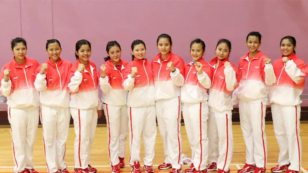 Tim Bulutangkis Putri Indonesia SEA Games 2015
