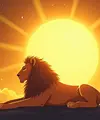 logo ramalan zodiak leo (sumber: AI generated)