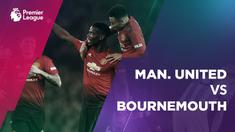 Berita video statistik Manchester United vs Bournemouth pada laga pekan ke-20 Premier League 2018-2019.
