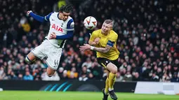 Tiga gol kemenangan Tottenham Hotspur dicetak oleh Dane Scarlett, Oyindamola Ajayi, dan Mikey Moore. (AP Photo/Dave Shopland)