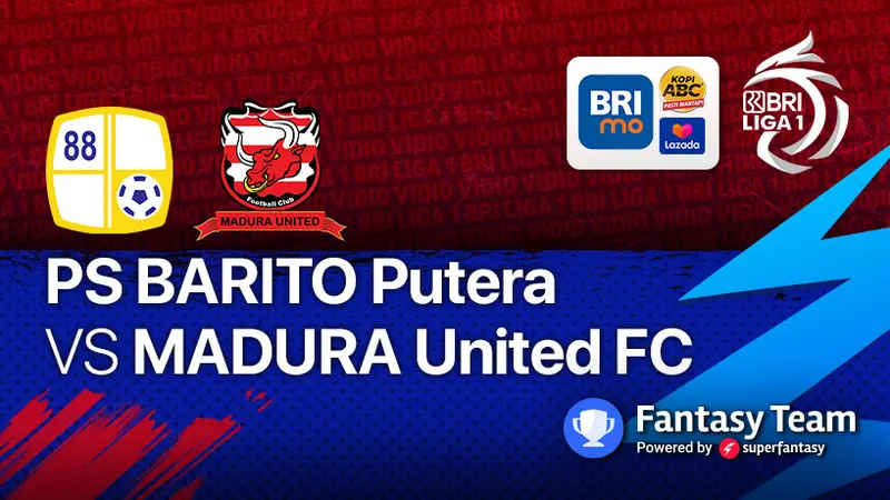 BRI LIGA 1 2021 : PS Barito Putera vs Madura United FC