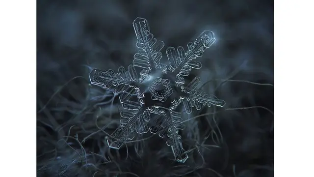 Keren, Fotografer Ini Potret Snow Flake yang 7 Hasilnya Bikin Takjub