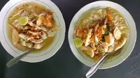Soto Banjar, kuliner khas Banjarmasin, tempat kelahiran Ustaz Arifin Ilham. (Liputan6.com/Novi Nadya)