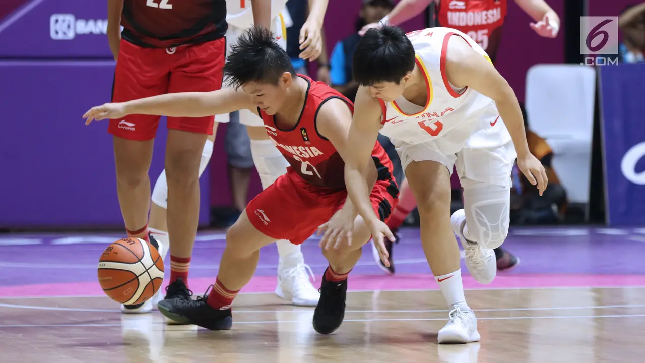Perempat Final Basket Putri Indonesia Kalah denga China