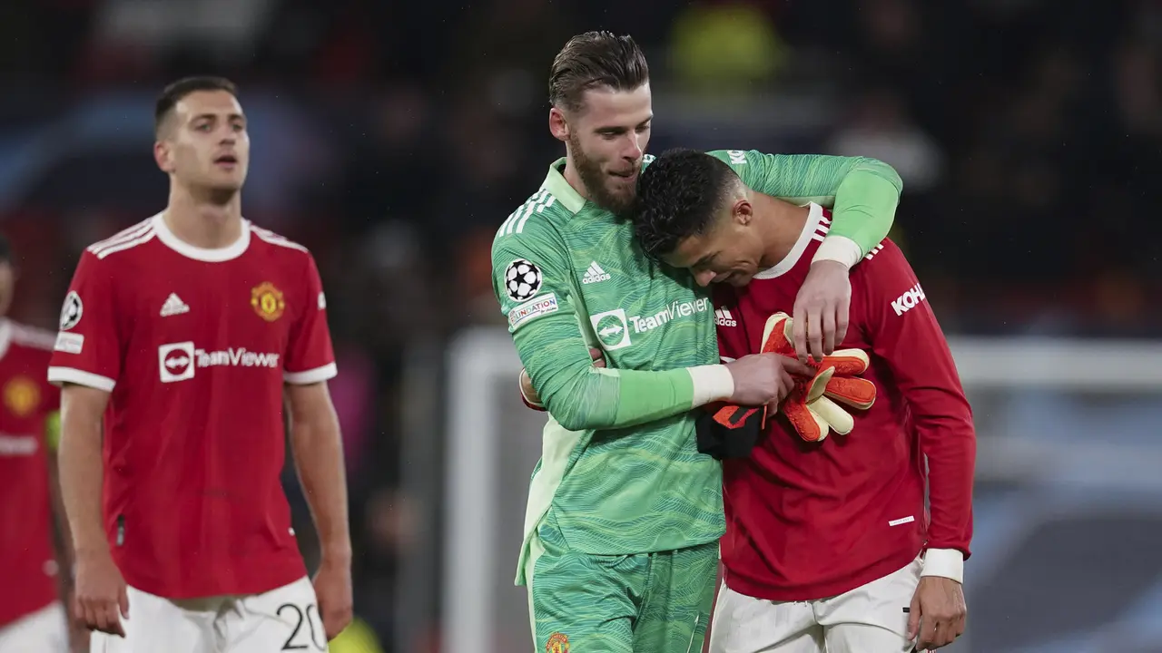 Foto: Dramatis, Cristiano Ronaldo Tentukan Kemenangan 2-1 Manchester United atas Villarreal di Liga Champions 2021 / 2022
