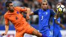 Kevin Strootman merupakan pemain senior Belanda yang tak dibawa oleh van Gaal pada kualifikasi Piala Dunia 2022 zona Eropa. Strootman juga tak dipanggil oleh skuat Die Oranje di Euro 2020 karena mengalami penurunan performa pada beberapa musim terakhir. (Foto: AFP/Franck Fife)