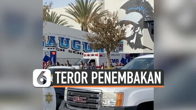 Peristiwa penembakan di sekolah kembali terjadi di sekolah menengah atas di California Amerika Serikat. 2 murid tewas dalam aksi teror ini.